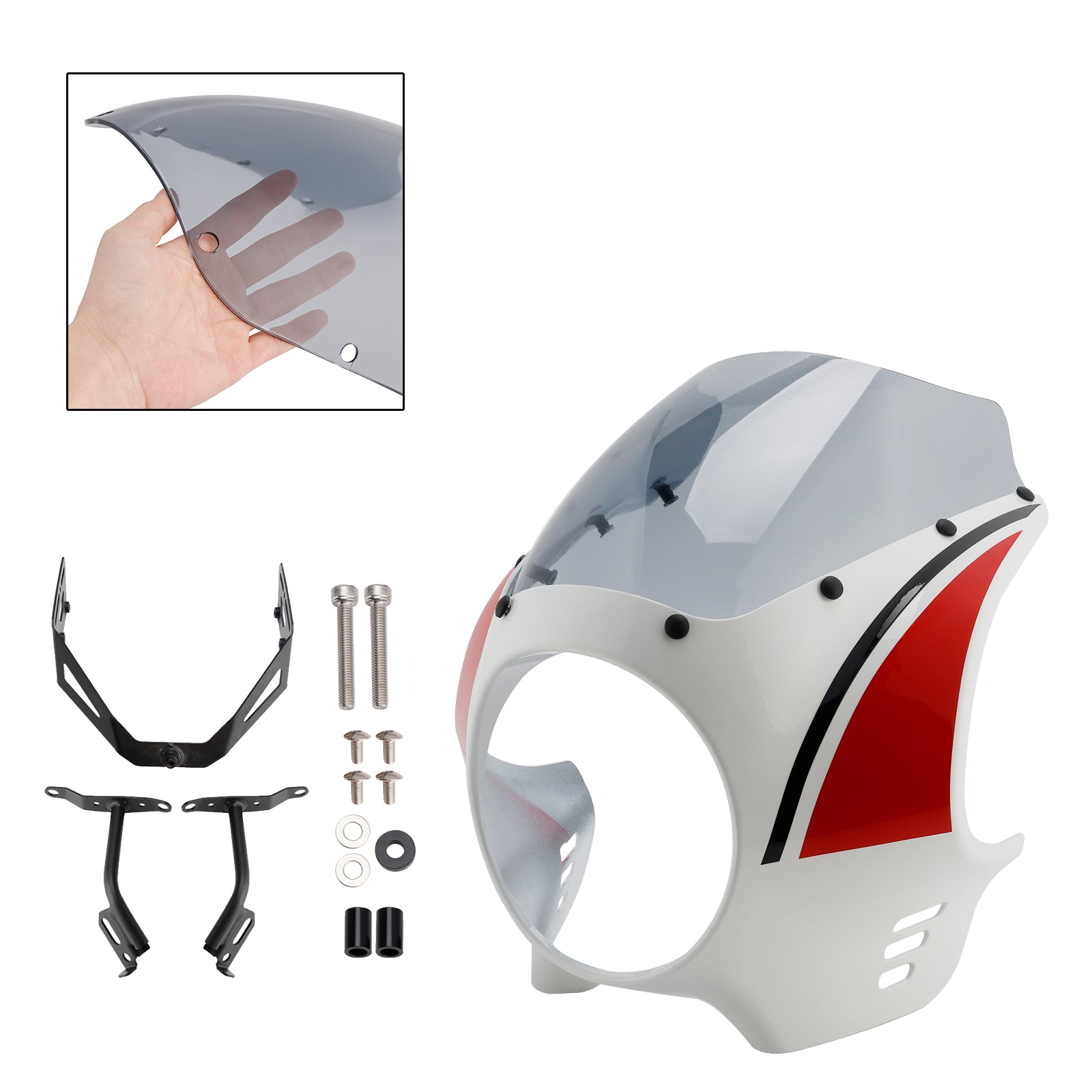 Yamaha XSR900 2022-2025 Headlight Fairing Windshield WindScreen