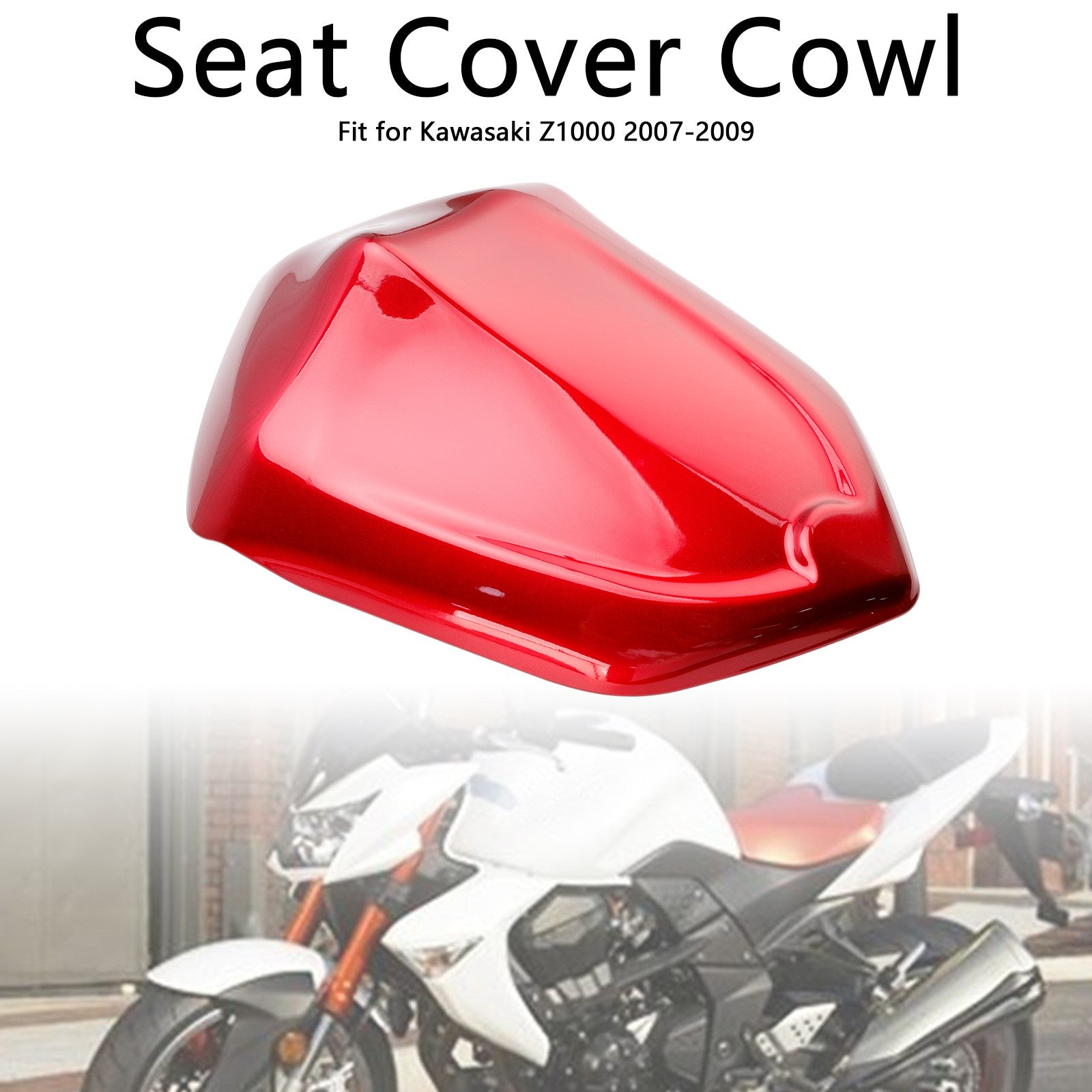 07-09 Kawasaki Z1000 Coda Posteriore Carenatura Copertura Cofano