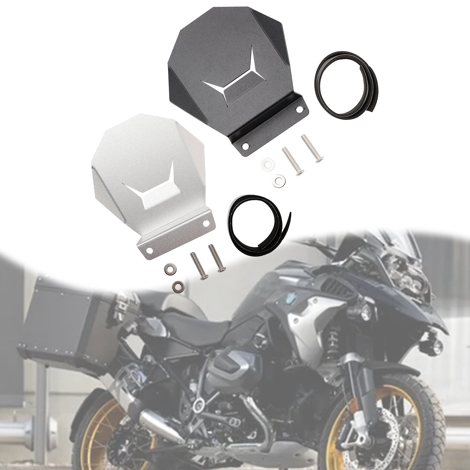2023-2025 BMW R1300Gs/Adv Protector Engine Crash Bunds Pad Housing