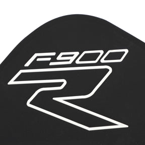 2X Protezione laterale per serbatoio carburante adatta per BMW F900R 2020 in gomma nera