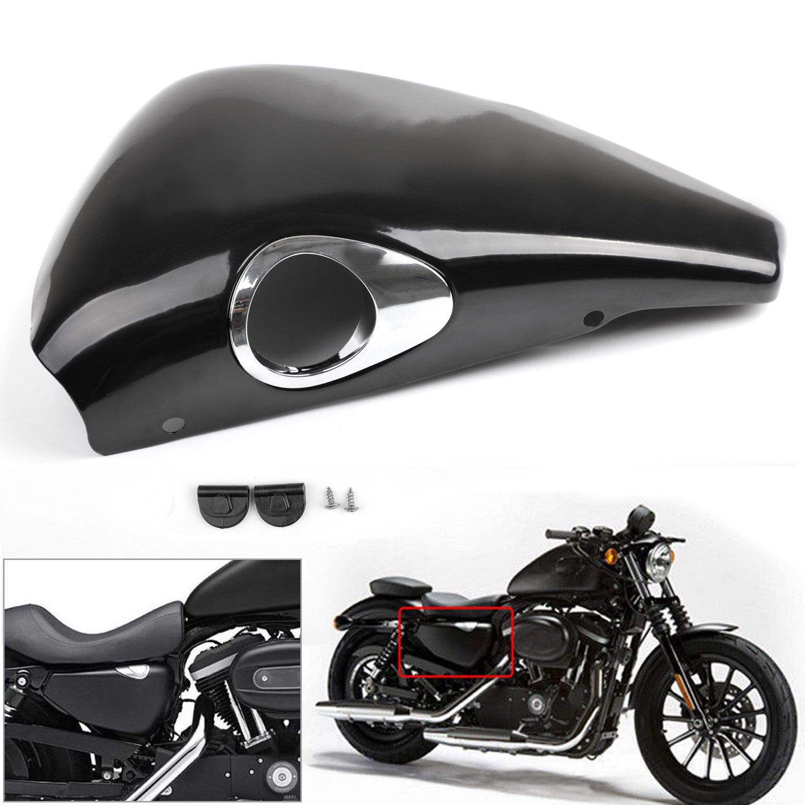 1 piece 2014-2018 Sportster XL Iron 883 1200 Right Side Battery Cover