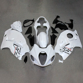 Amotopart 1999-2007 Suzuki Hayabusa GSX1300R Kit carena Style2 in bianco e nero