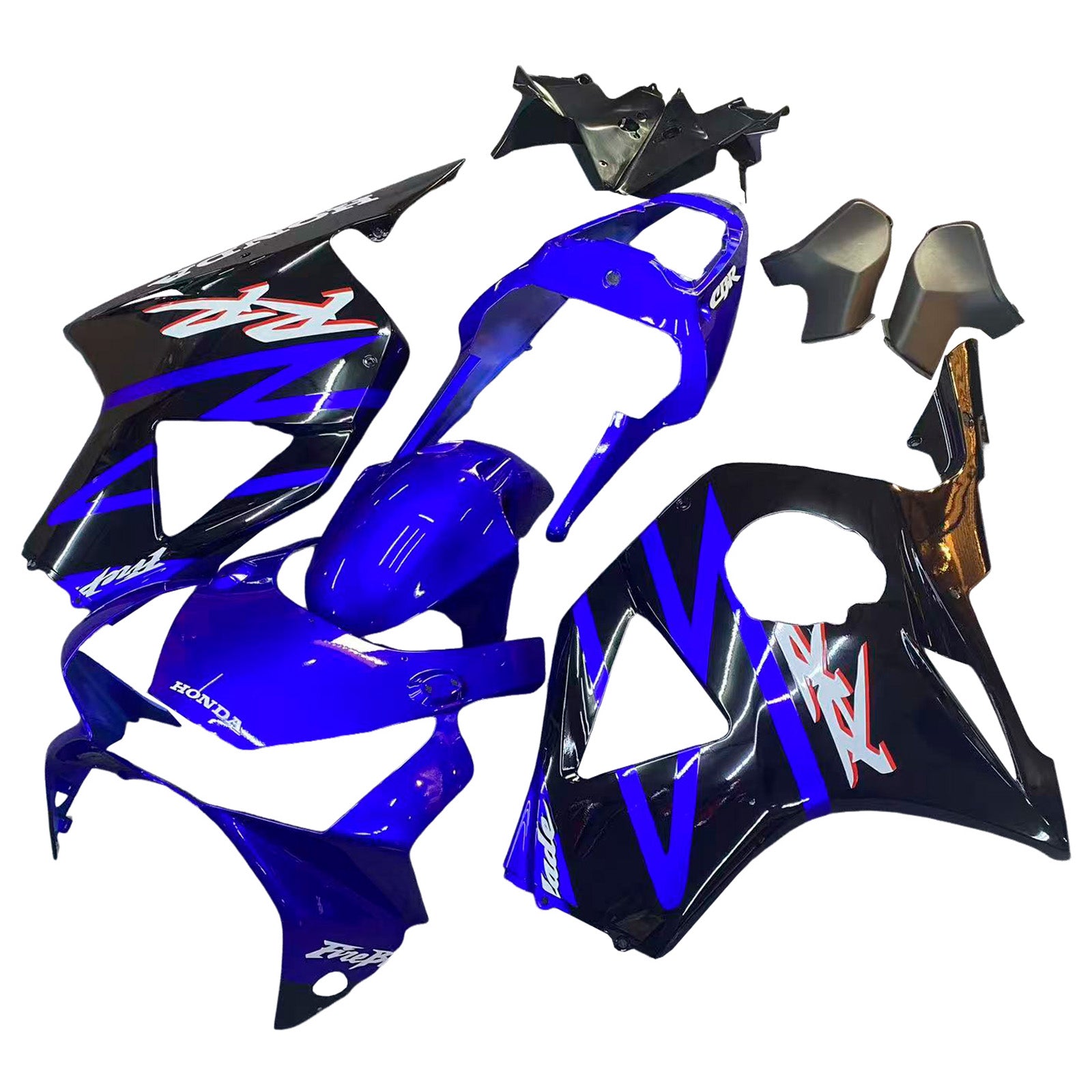 Amotopart 2002-2003 Honda CBR954 Blue Black Fairing Kit