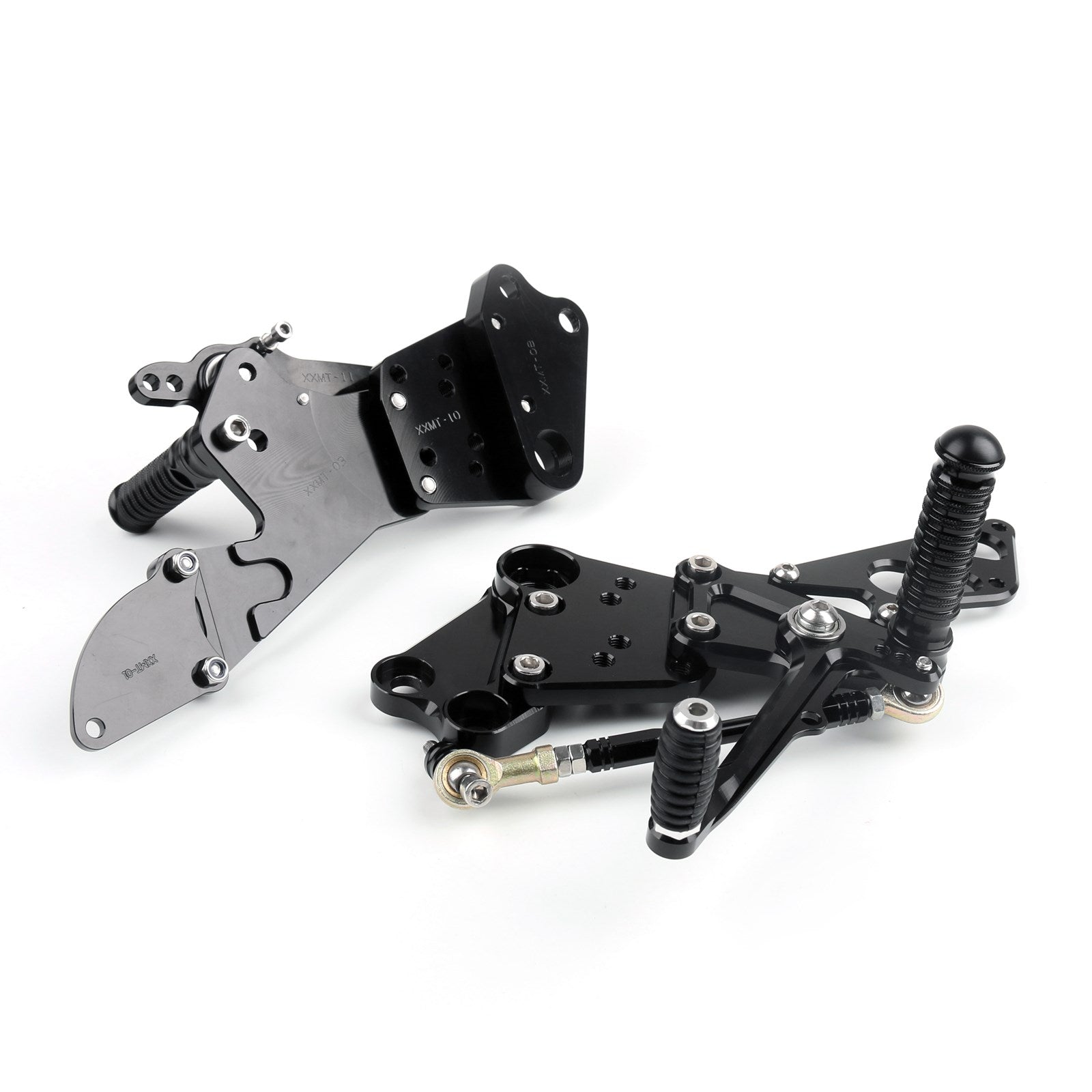 2011-2016 KTM Duke 125 200 390 CNC Adjustable Rearset Foot Peg Rear Black