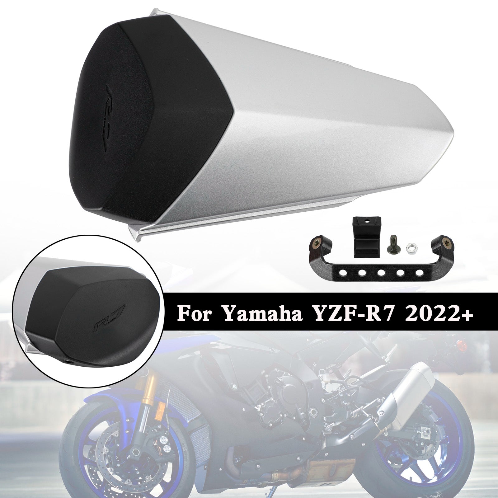 22-23 YAMAHA YZF R7 Heck Rücksitzbezug Verkleidung