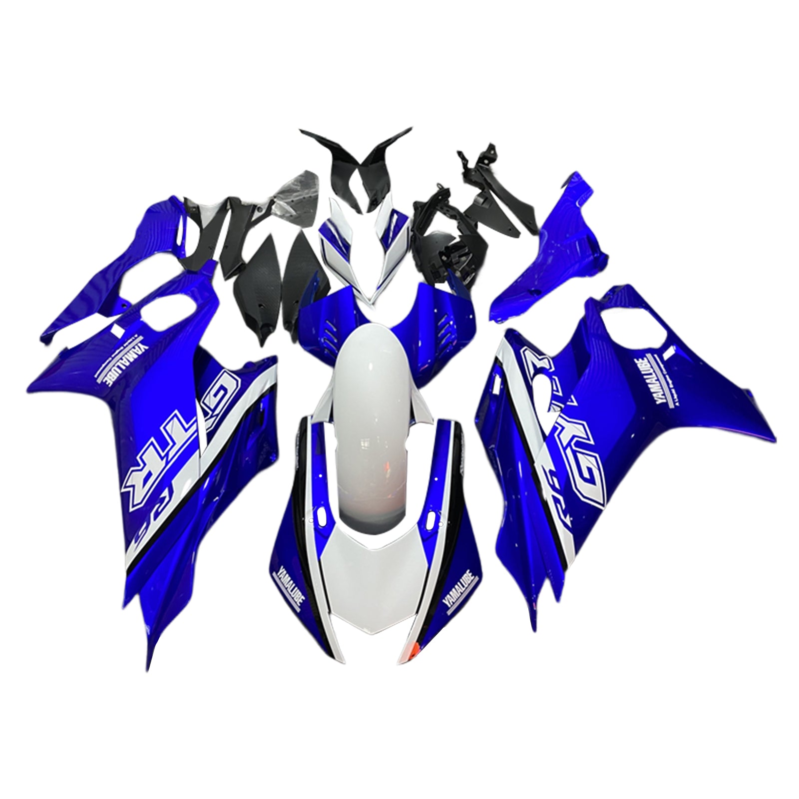 Amotopart Yamaha YZF-R6 2017-2023 Blue Style6 Fairing Kit