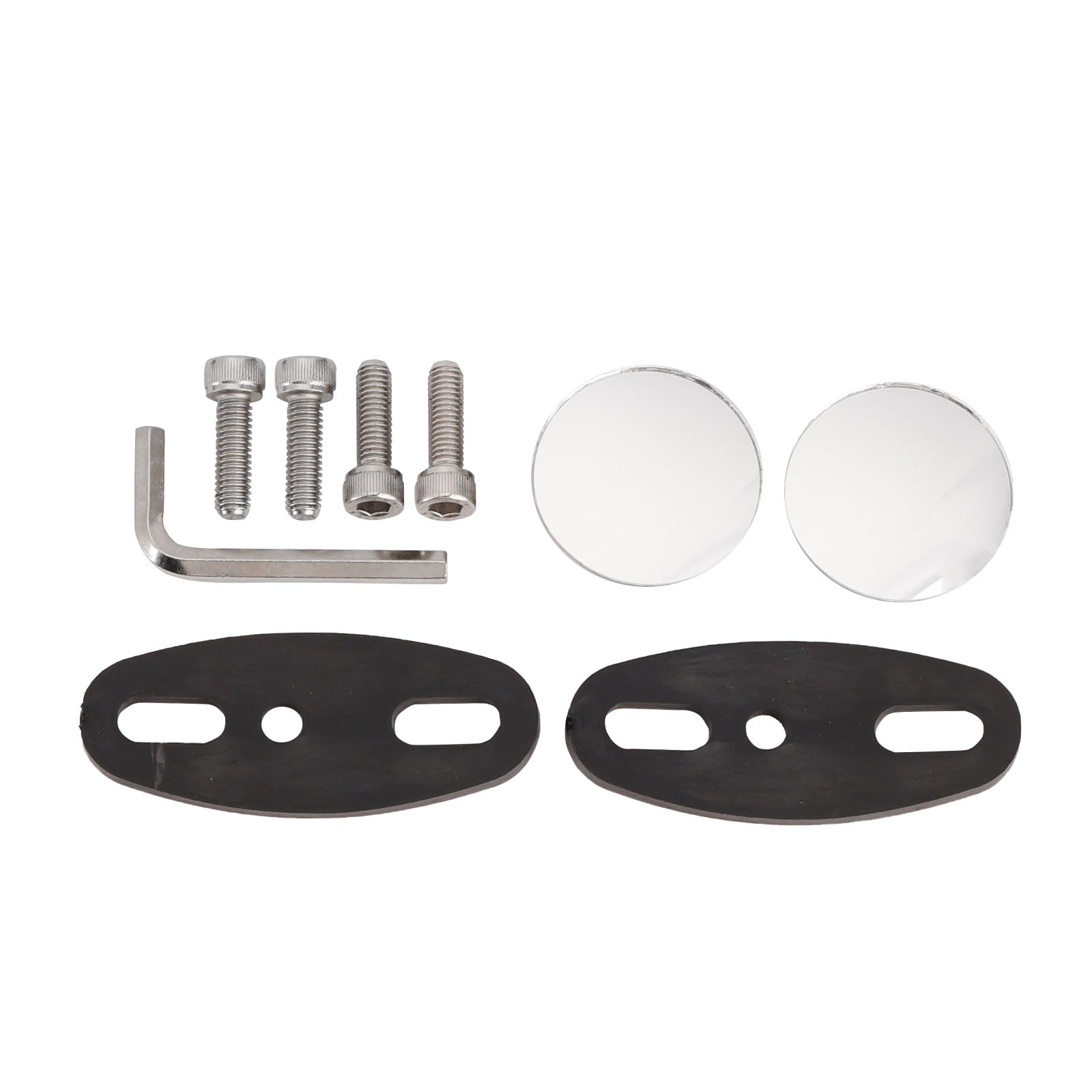 04-07 Honda CBR600RR 03-12 CBR1000RR Specchietti retrovisori neri con aletta girevole