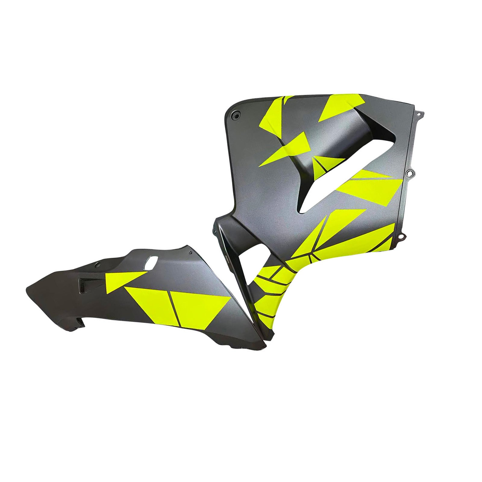 Amotopart 2005-2006 Honda CBR600RR Green Black Fairing Kit