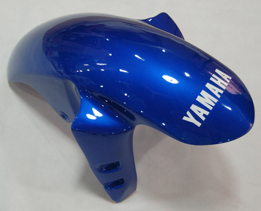 Amotopart 2007-2008 Yamaha YZF 1000 R1 Kit de carénage bleu et blanc