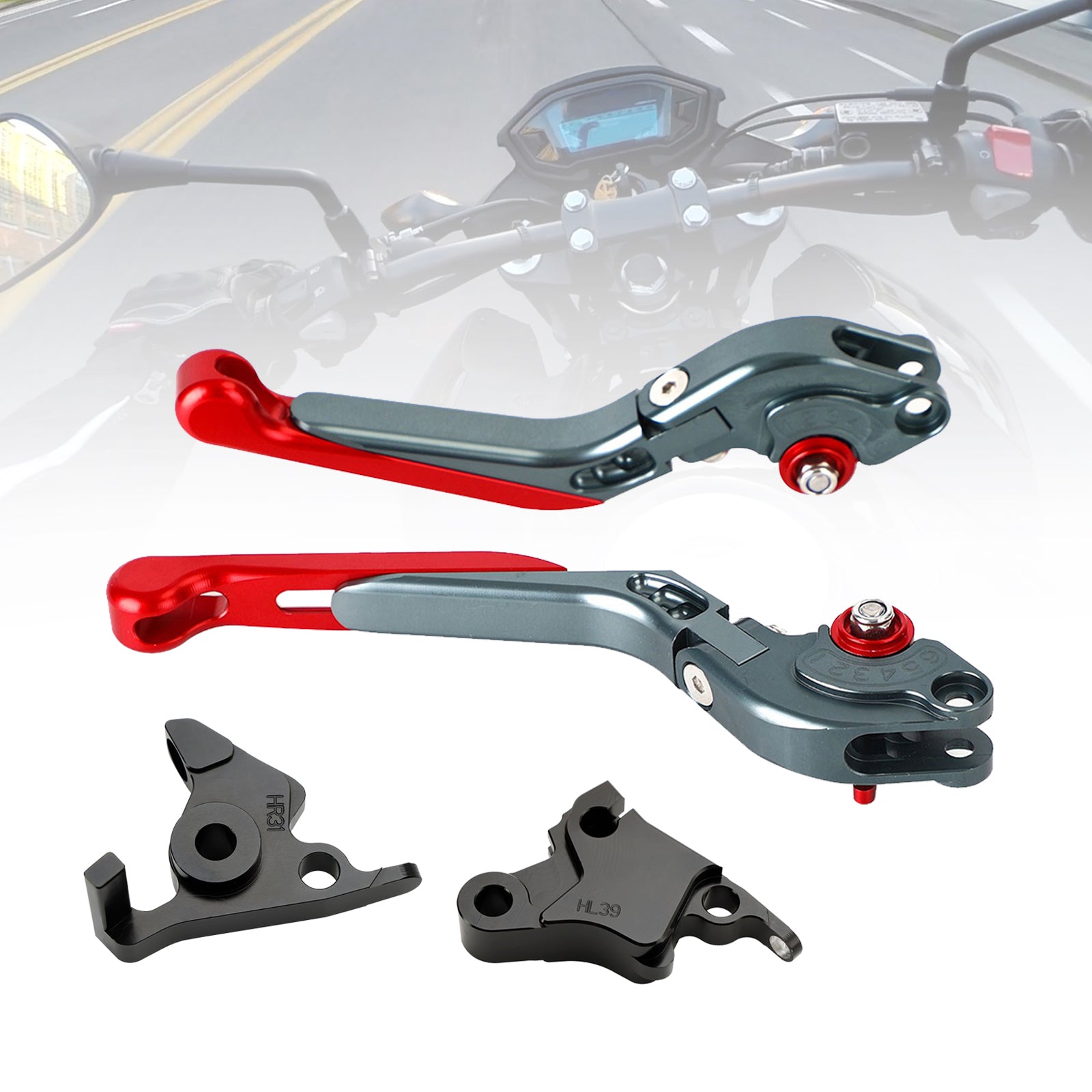 23-24 CFMOTO 450SS 450SR 21-23 450NK Adjustable Clutch Brake Lever