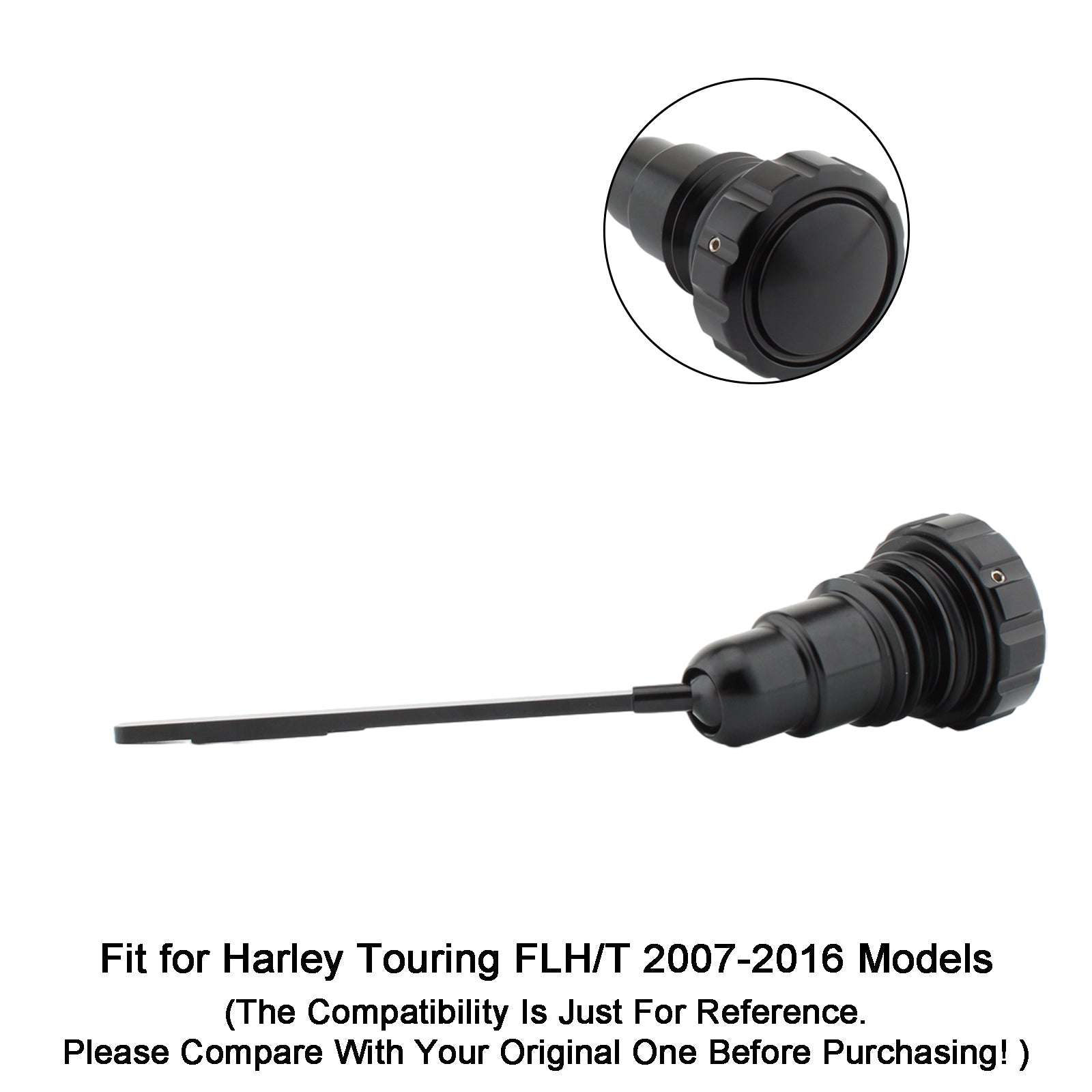 07-16 Harley Touring FLH/T Modelle Ölmessstab Tankdeckel Stecker