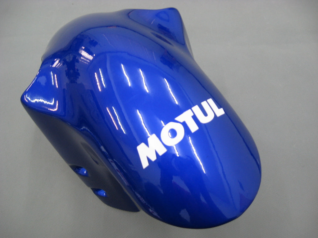 Amotopart 2000-2001 Yamaha YZF 1000 R1 Kit de carénage bleu et blanc Style2