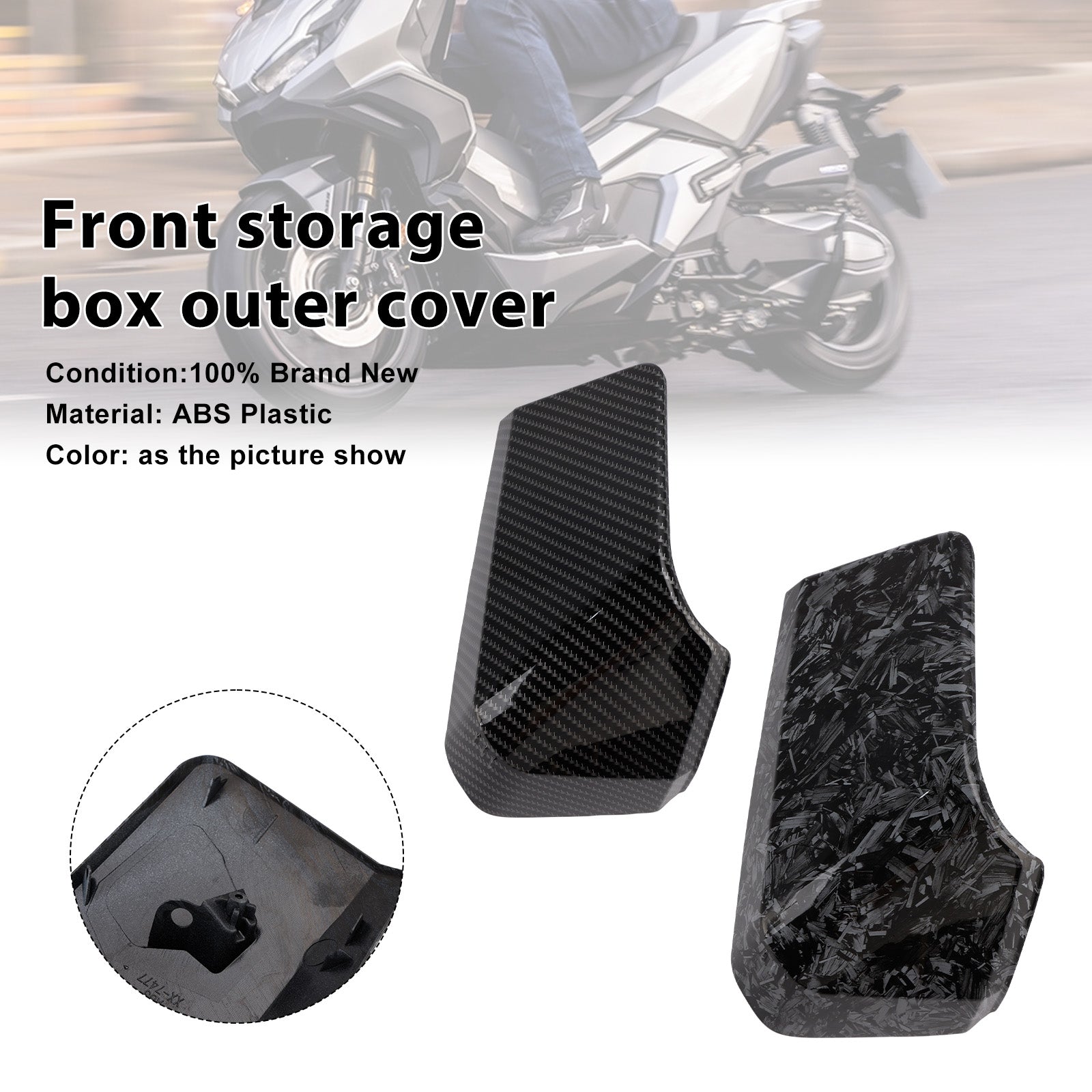 Honda ADV 350 2022-2025 Front storage box outer cover Fairing Cowl