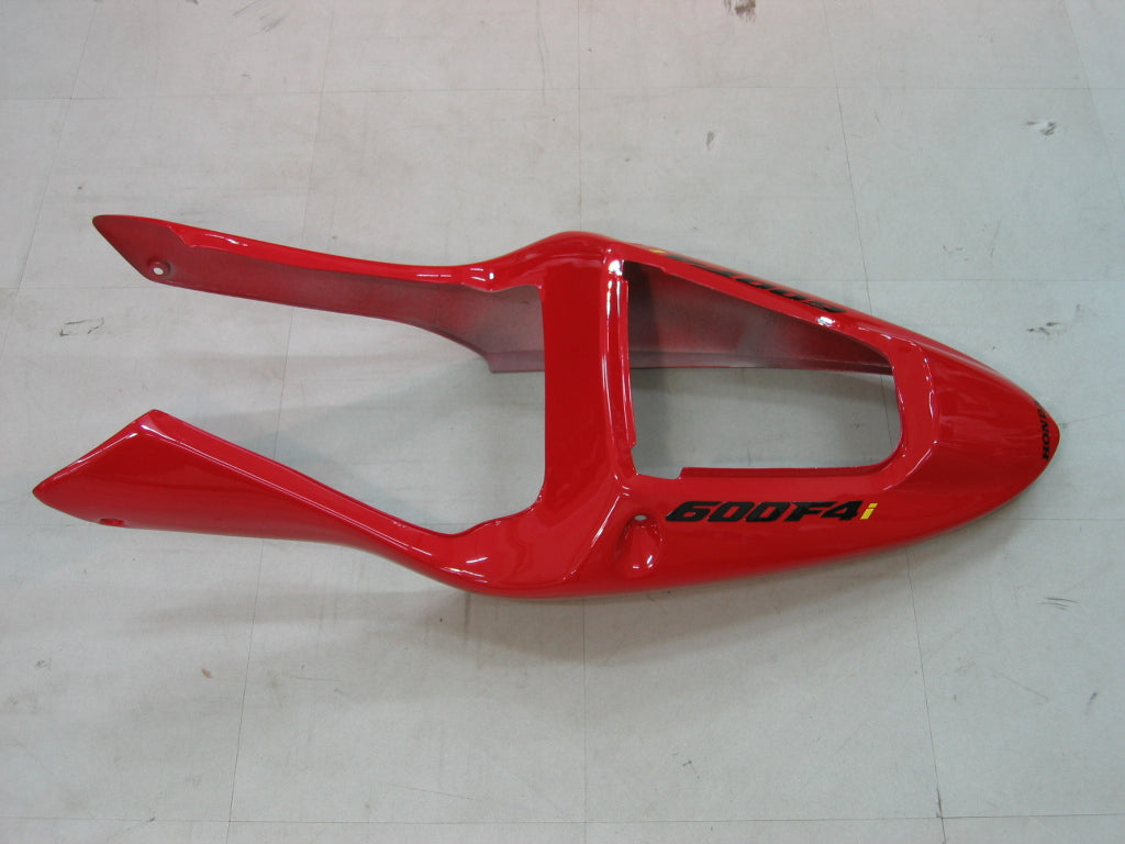 Amotopart 2001-2003 Honda CBR600 F4i Kit de carenado rojo y negro