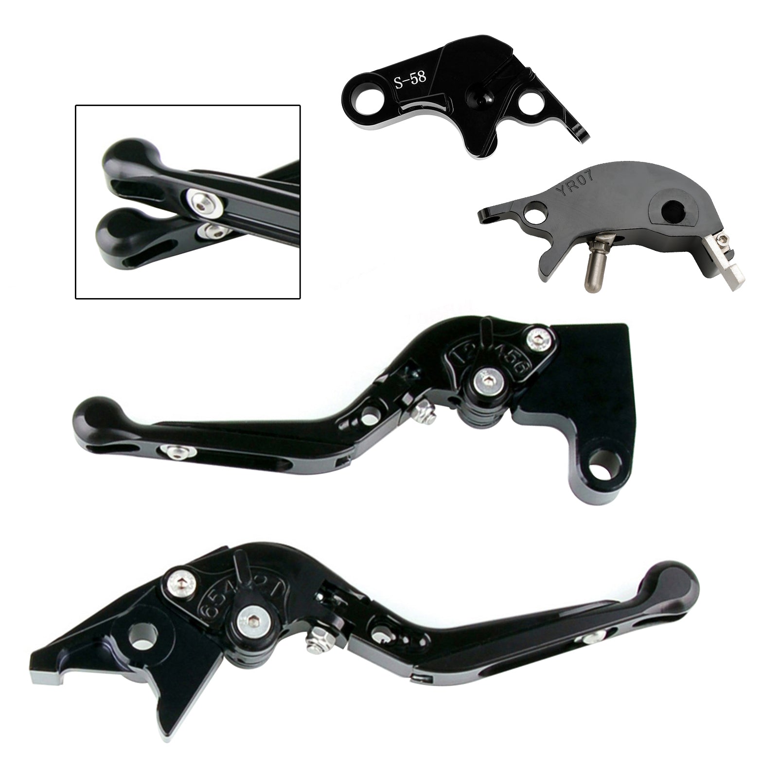 22-23 YAMAHA YZF R7 MT-10/SP FZ-10/SP Adjustable Clutch Brake Lever