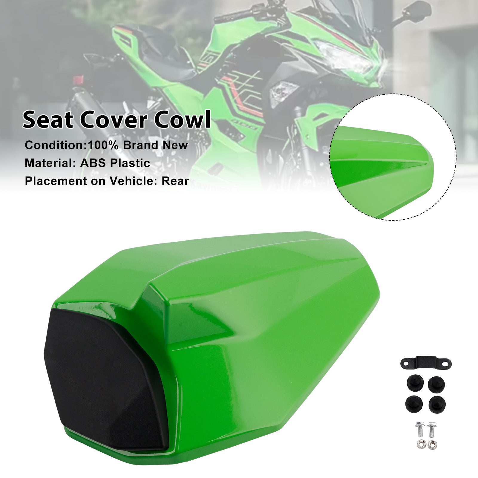 Kawasaki ZX25R ZX4R ZX4RR 20-25 Racing Tail Rear Seat Fairing Cowl