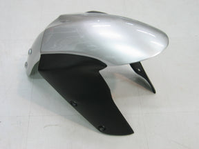 Amotopart 2004–2005 Kawasaki ZX10R Verkleidungsset in Silber und Schwarz