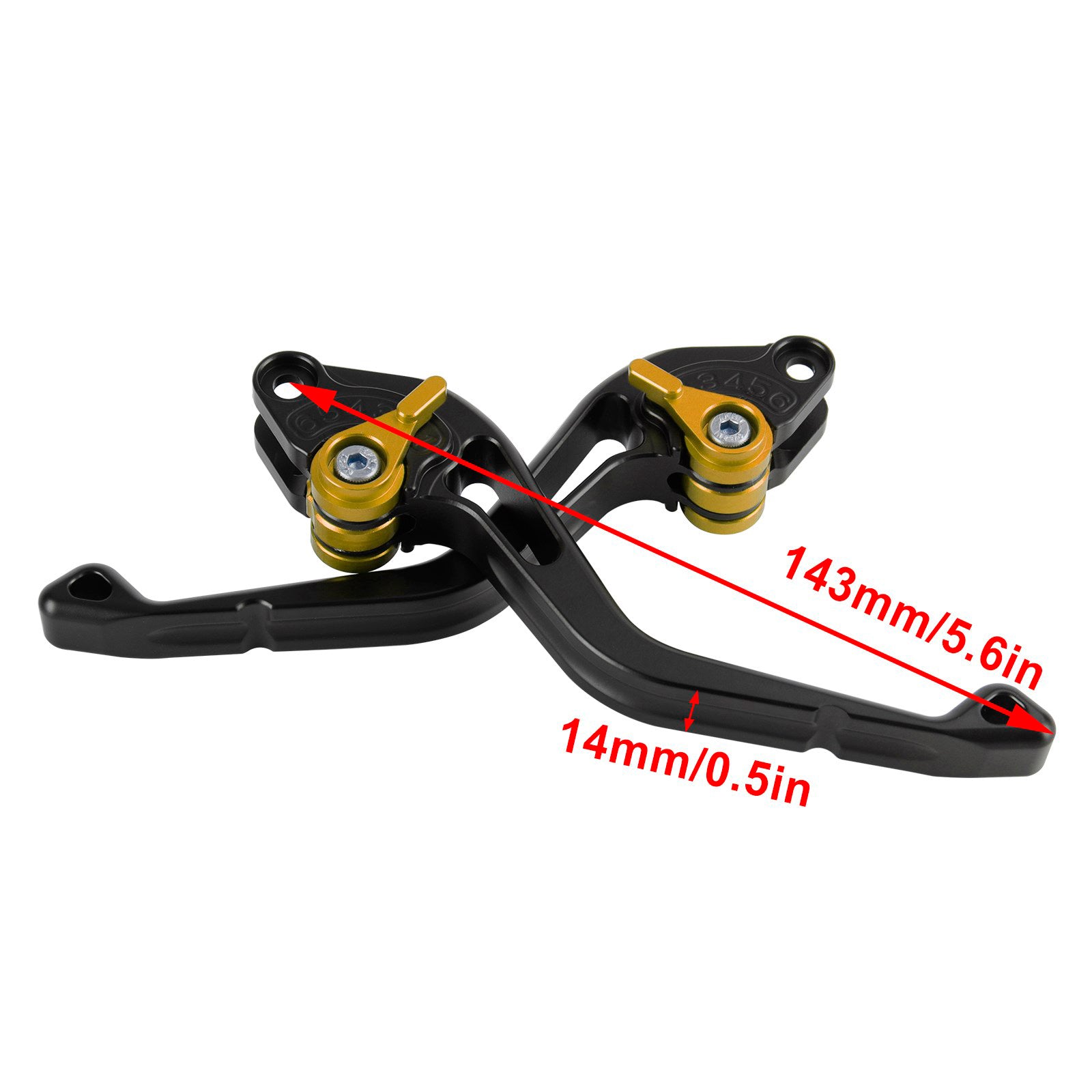 2017-2018 Guld BMW G310R G310GS NY kortkoblingsbremsehåndtag