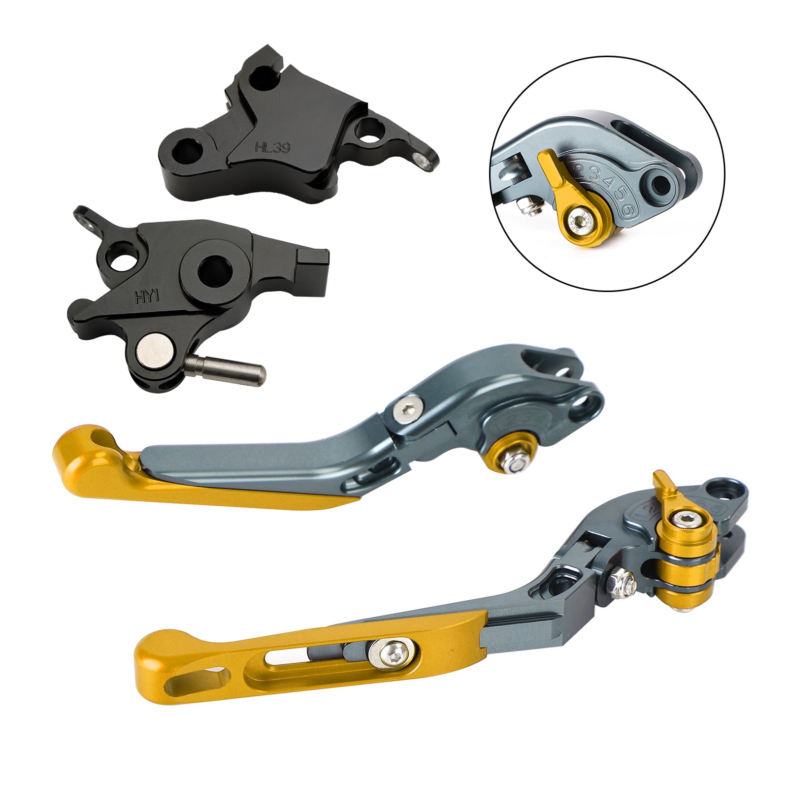 2021-2022 CFMOTO 700CL-X Heritage Adjustable Clutch Brake Lever