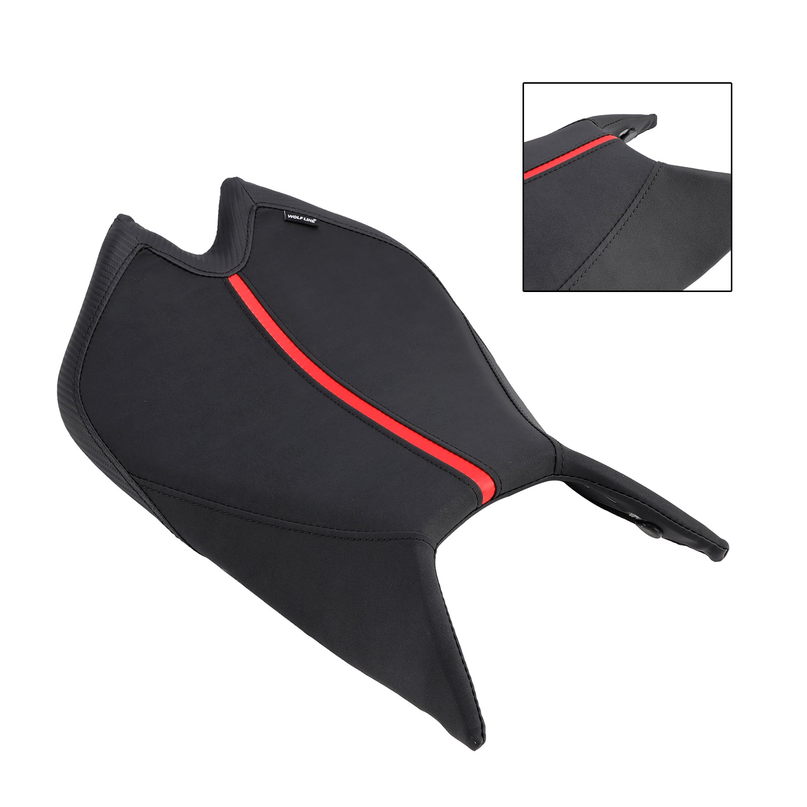 2021-2024 Aprilia RSV4 1100 Front Raider-stoel Driver Cushion Pu Black