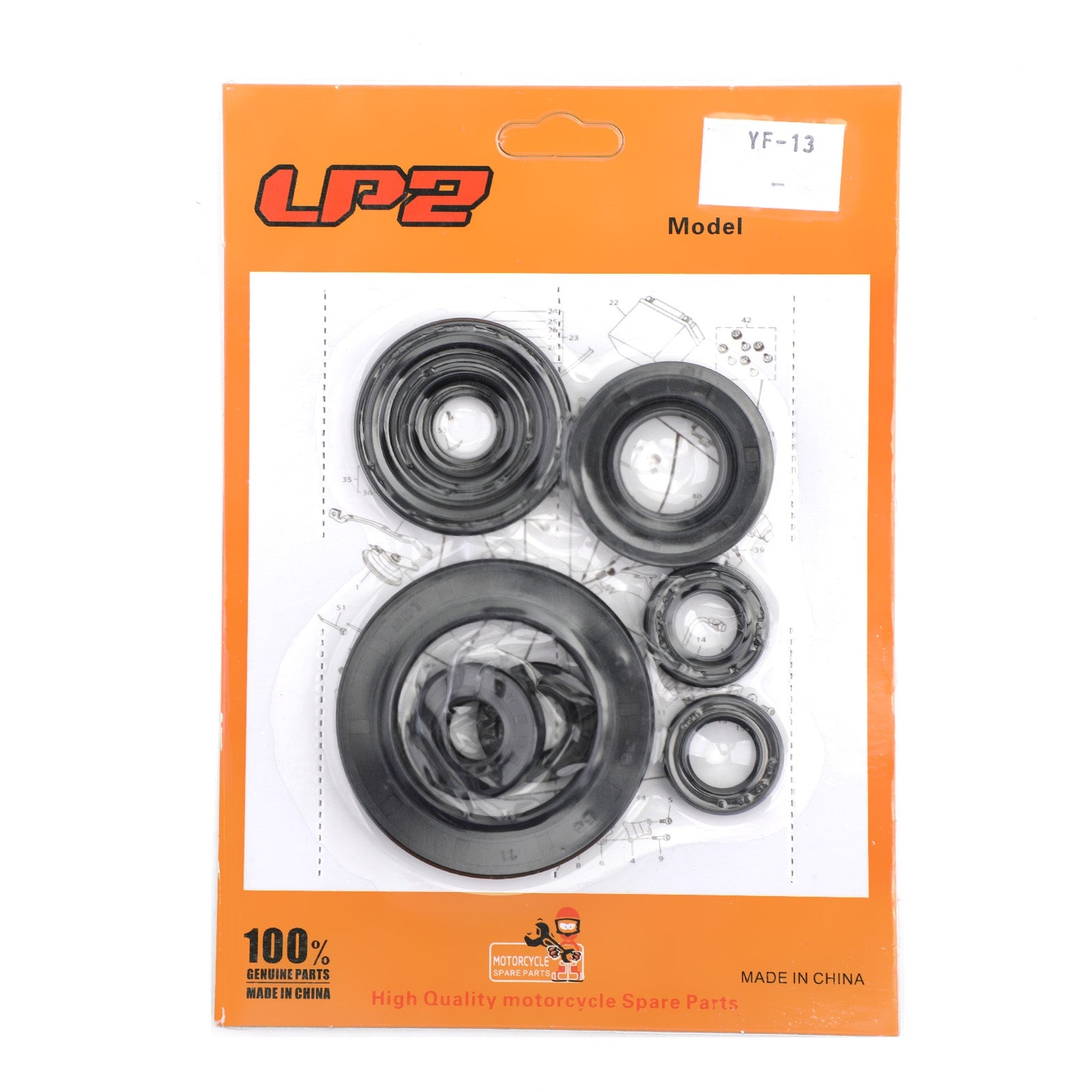 05-07 Honda CR250R CR250 CR 250 250R Engine Oil Seal Kit Set 9pcs Seals