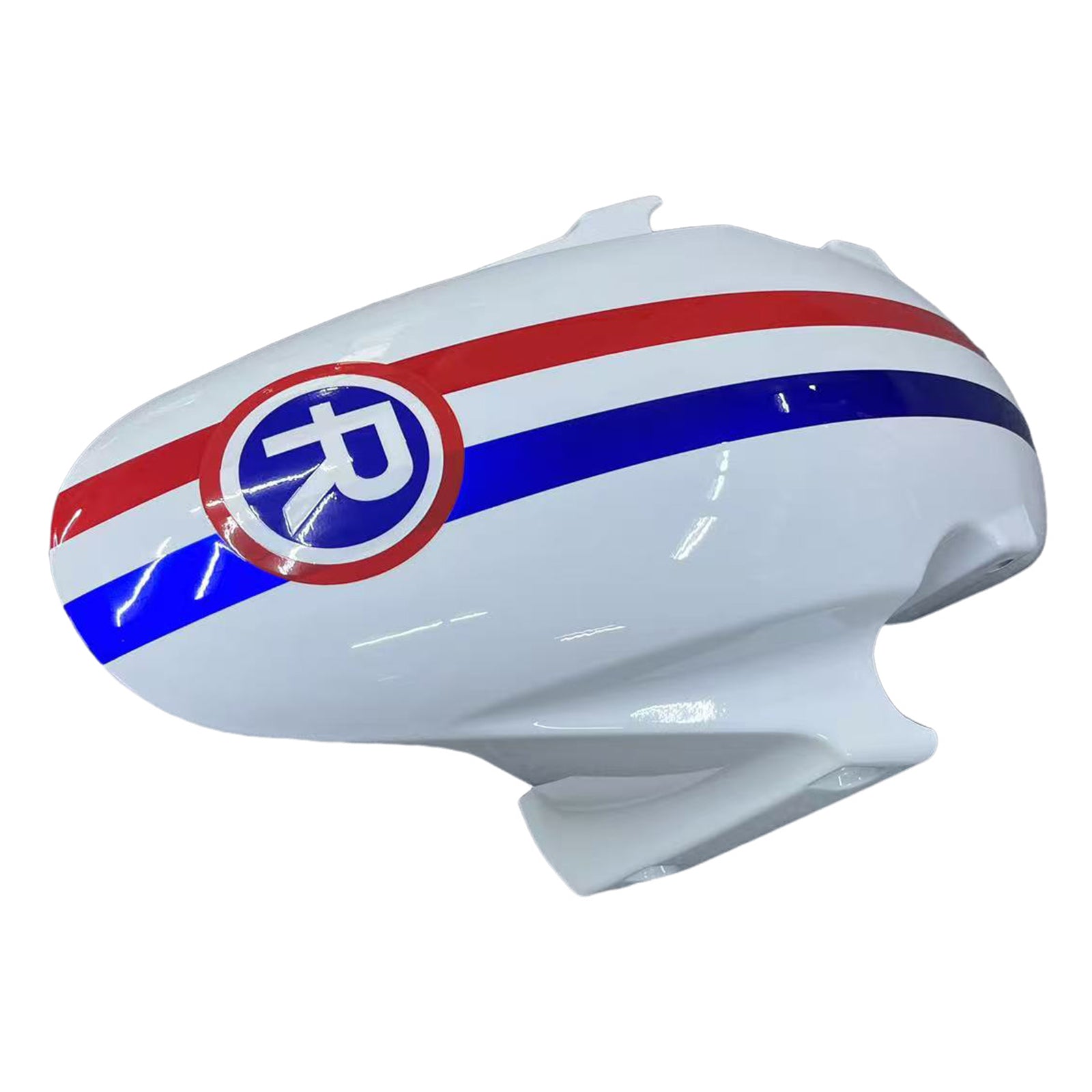 Amotopart 2003-2004 Honda CBR600RR  White Red & Blue Line Fairing Kit