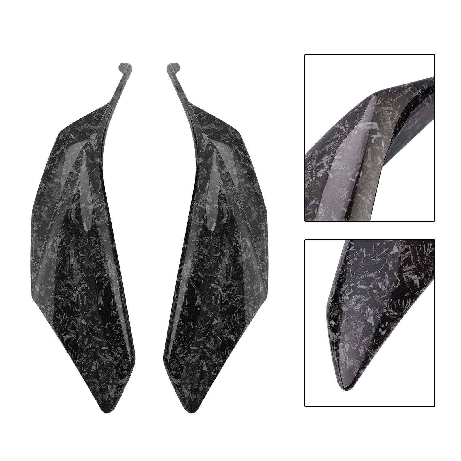 2021-2024 Aprilia RSV4 Air Deflector Spoiler côté camegage Kit Kit Kit