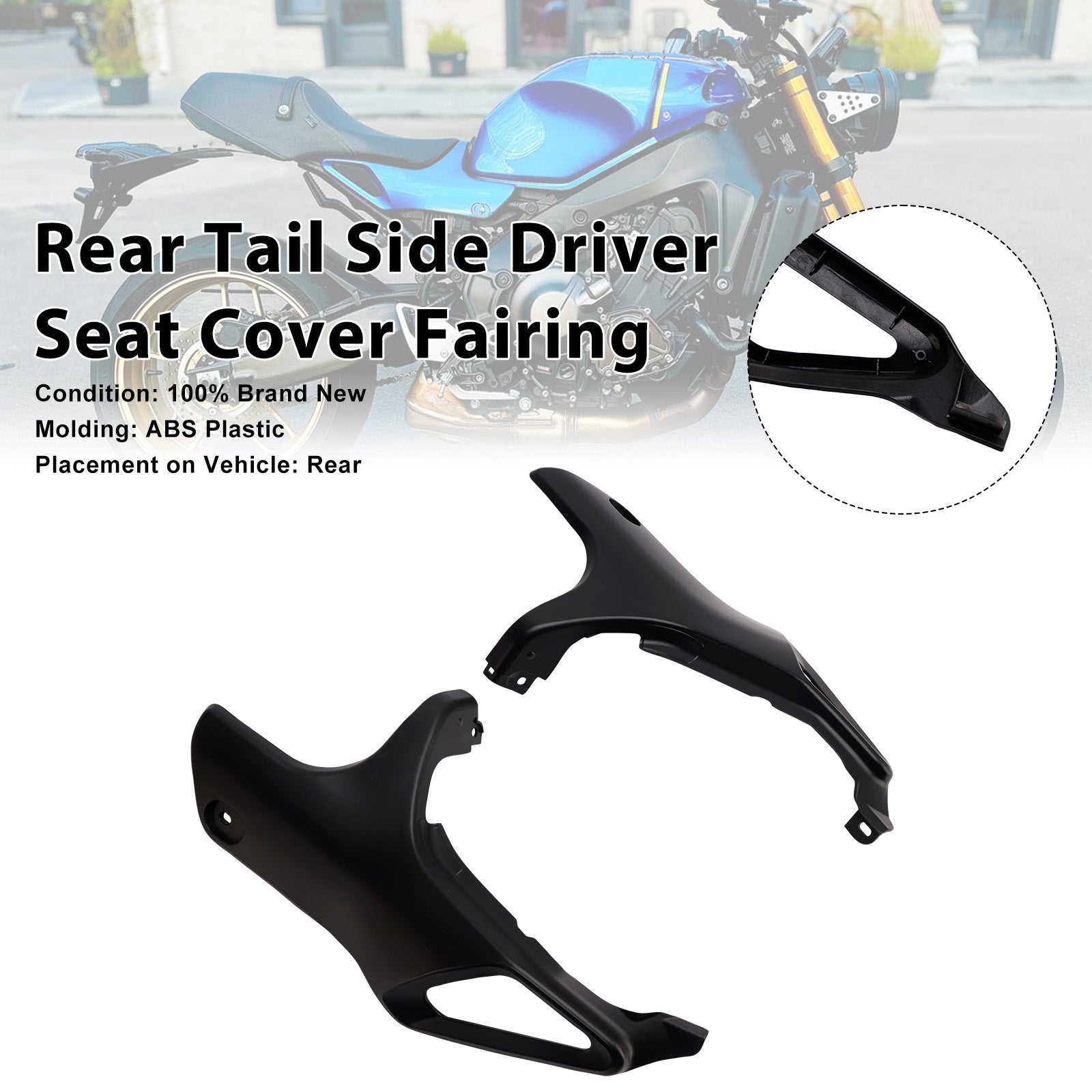 2022-2026 Yamaha XSR900 Side Seat Fairing Panel Cowl