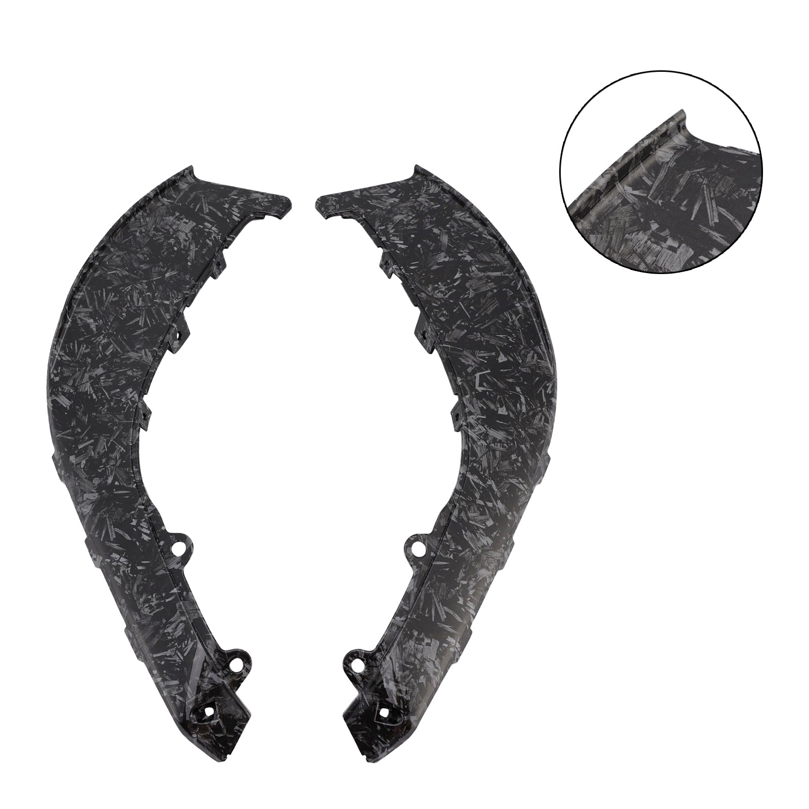 2021-2024 Aprilia RSV4 Upper Fairing Infills Side Panels Cowling Frame