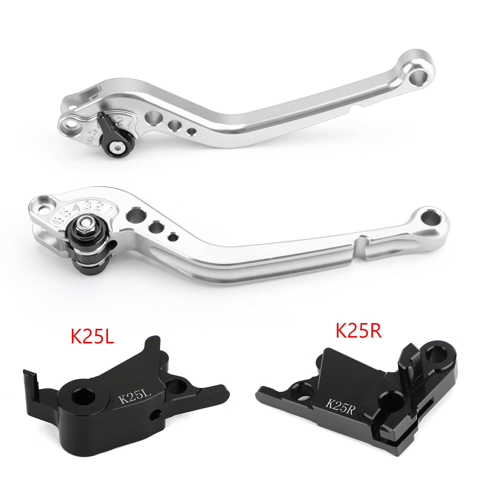 Before 2019 KTM 790 Duk Long Clutch Brake Lever Silver