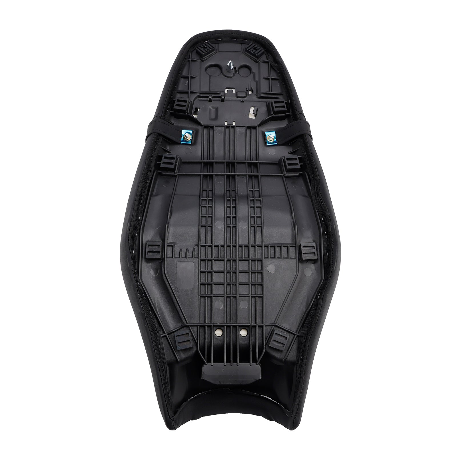 24+ Speed ​​Scrambler 400 X Komplett gepolsterter Fahrer-Beifahrersitz Schwarz Schwarz