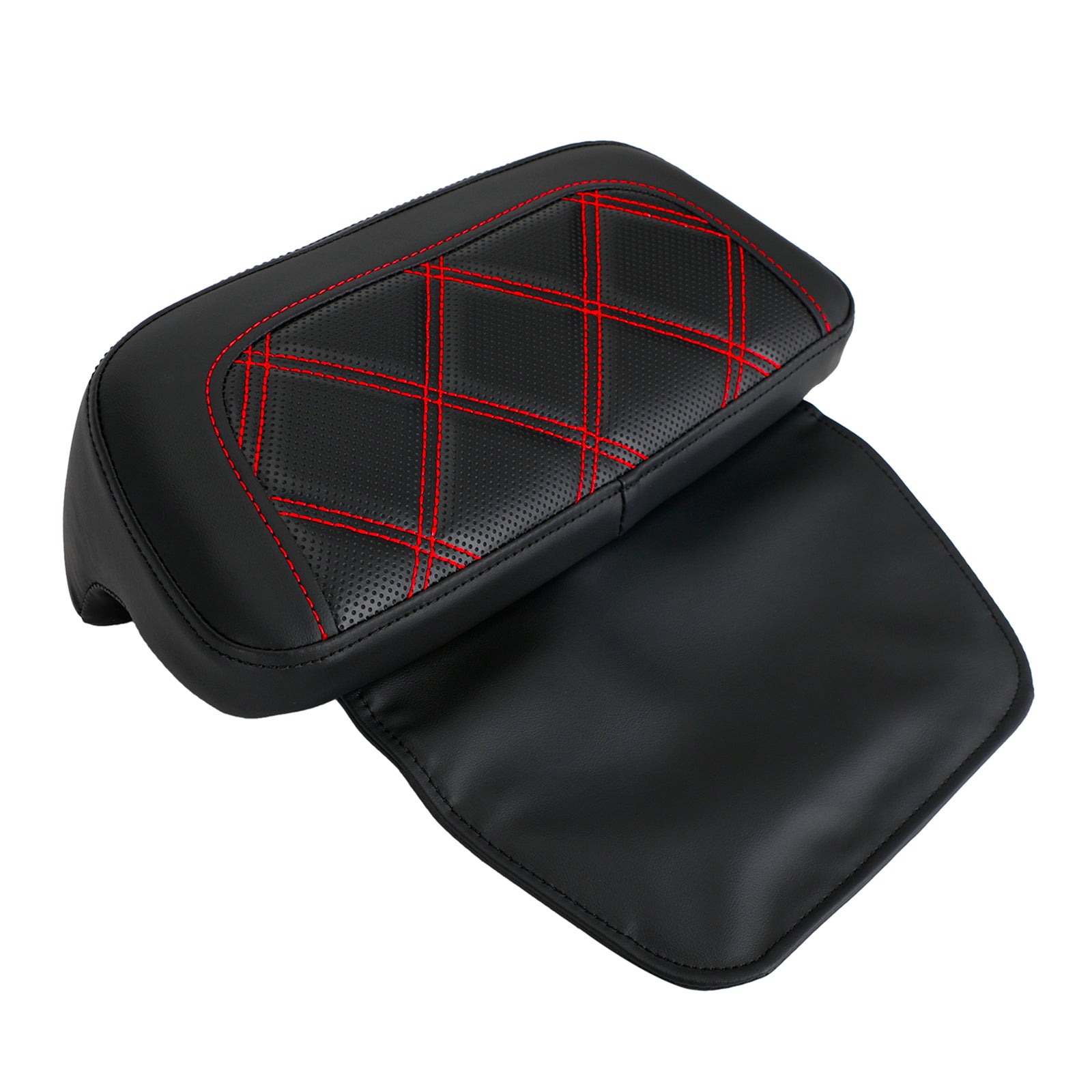 Chopped Pack Trunk Backrest Pad fit for Tour Pak Touring FL Road Glide 2014-Up