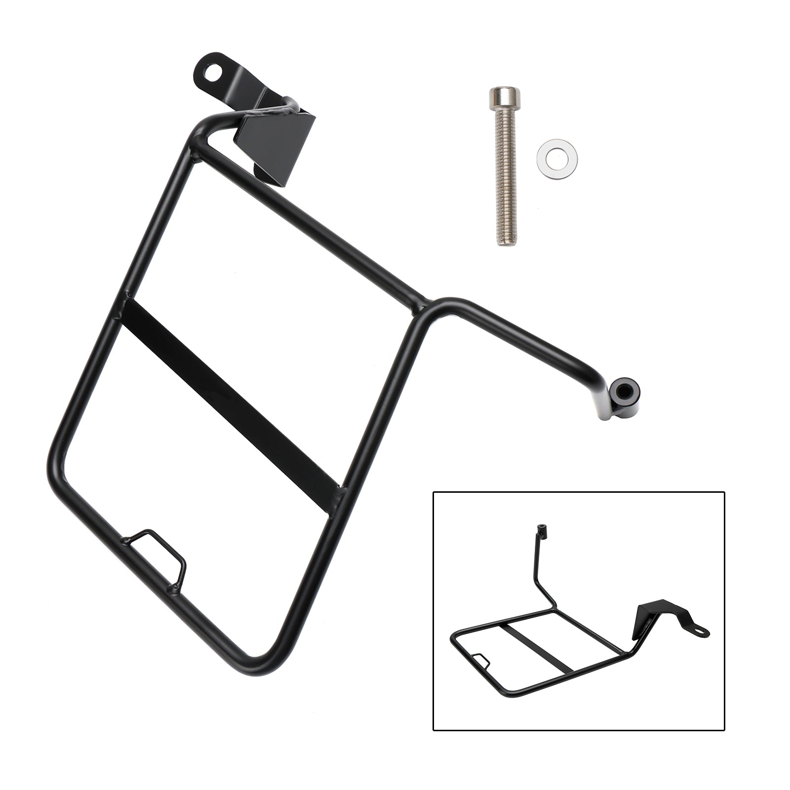 Luggage Rack Side Saddle Bag Mount Bracket Left For Honda Ct125 Hunter Cub Trail