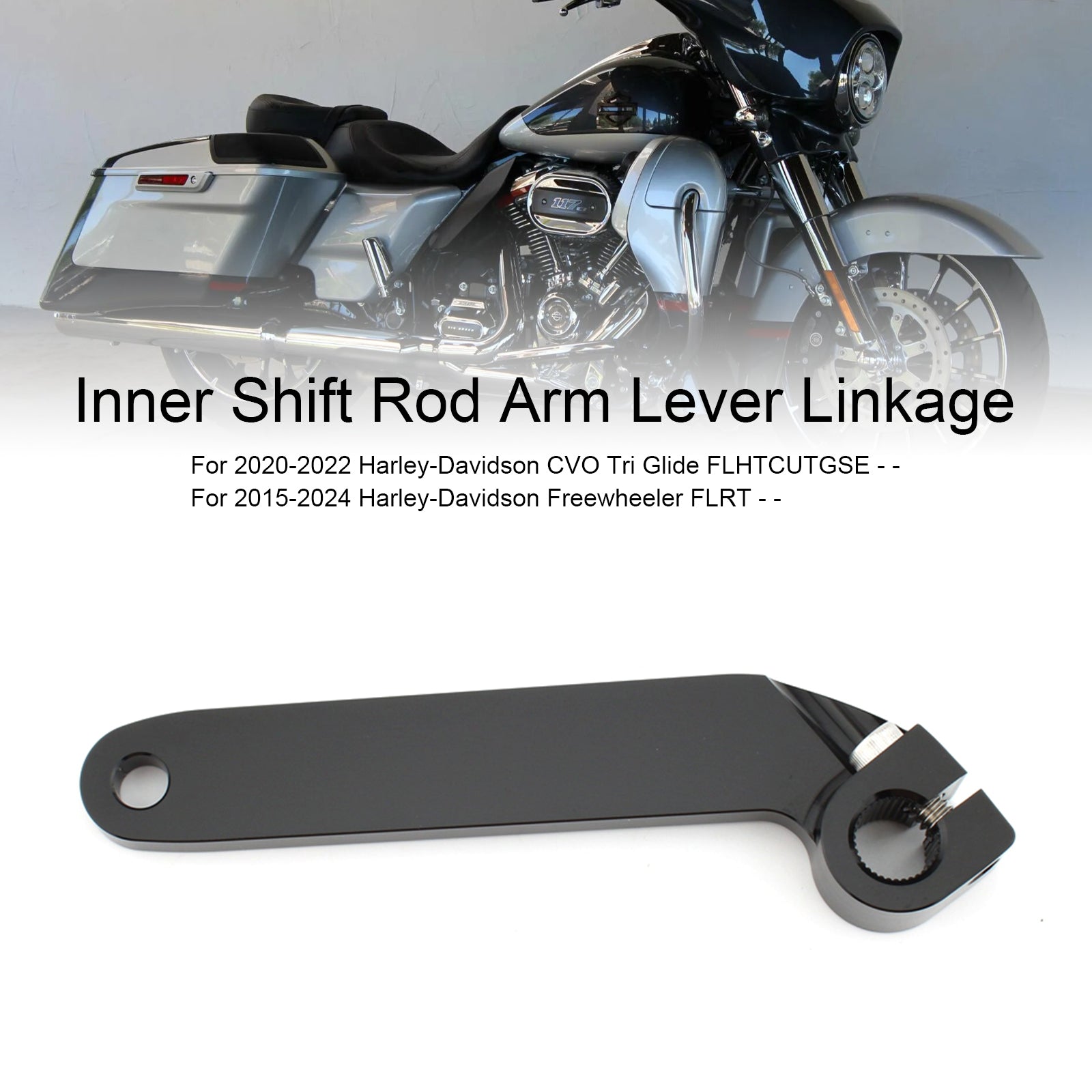 84-19 Road King FLH FLT FLRT Inner Shift Rod Arm Lever Linkage 1602-0868