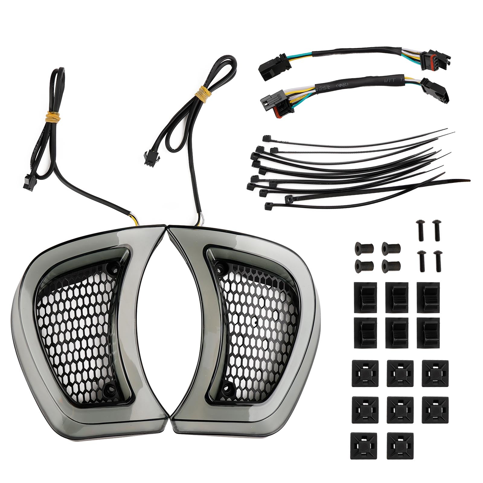 16-19 Harley FLTRU Road Glide Ultra Plug Play Phare Carénage Vent LED Lumière