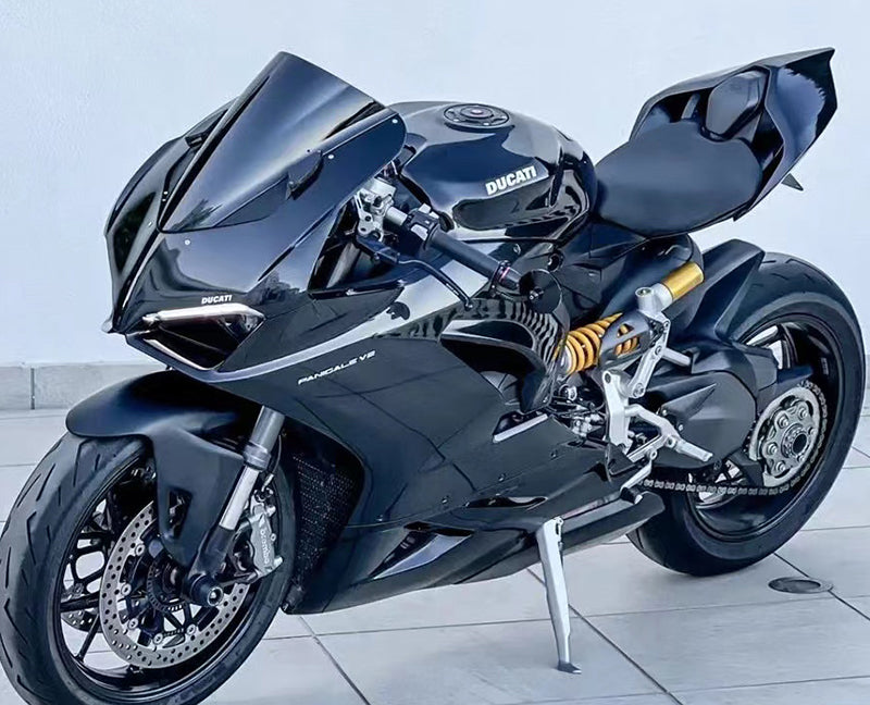 Amotopart 2020-2024 Ducati Panigale V2 Black Fairing Kit