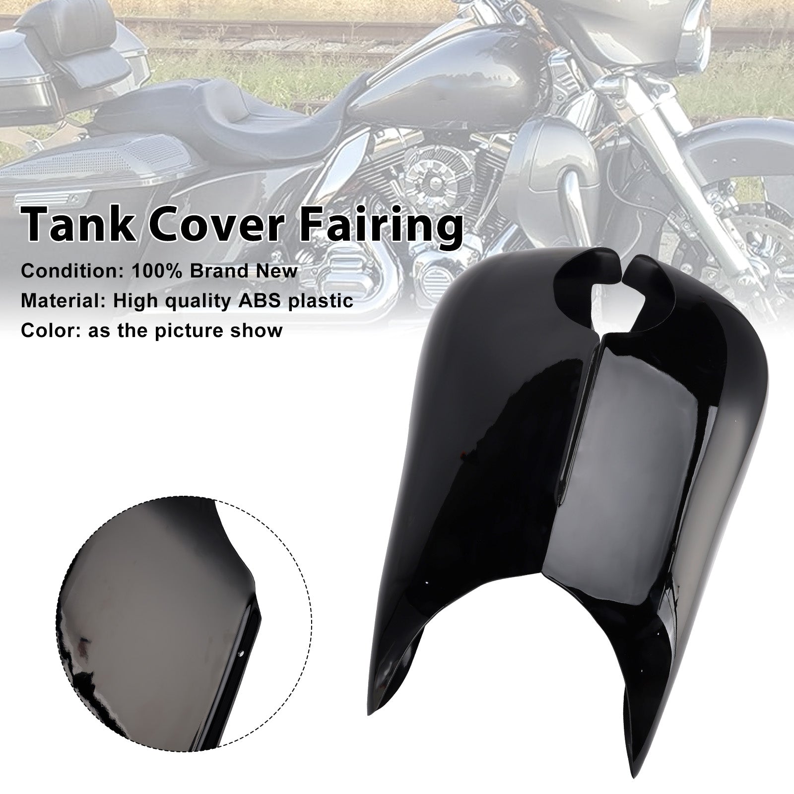 Touring Street Glide & Road Glide 2009+ Stretched Tank Cover Fairing
