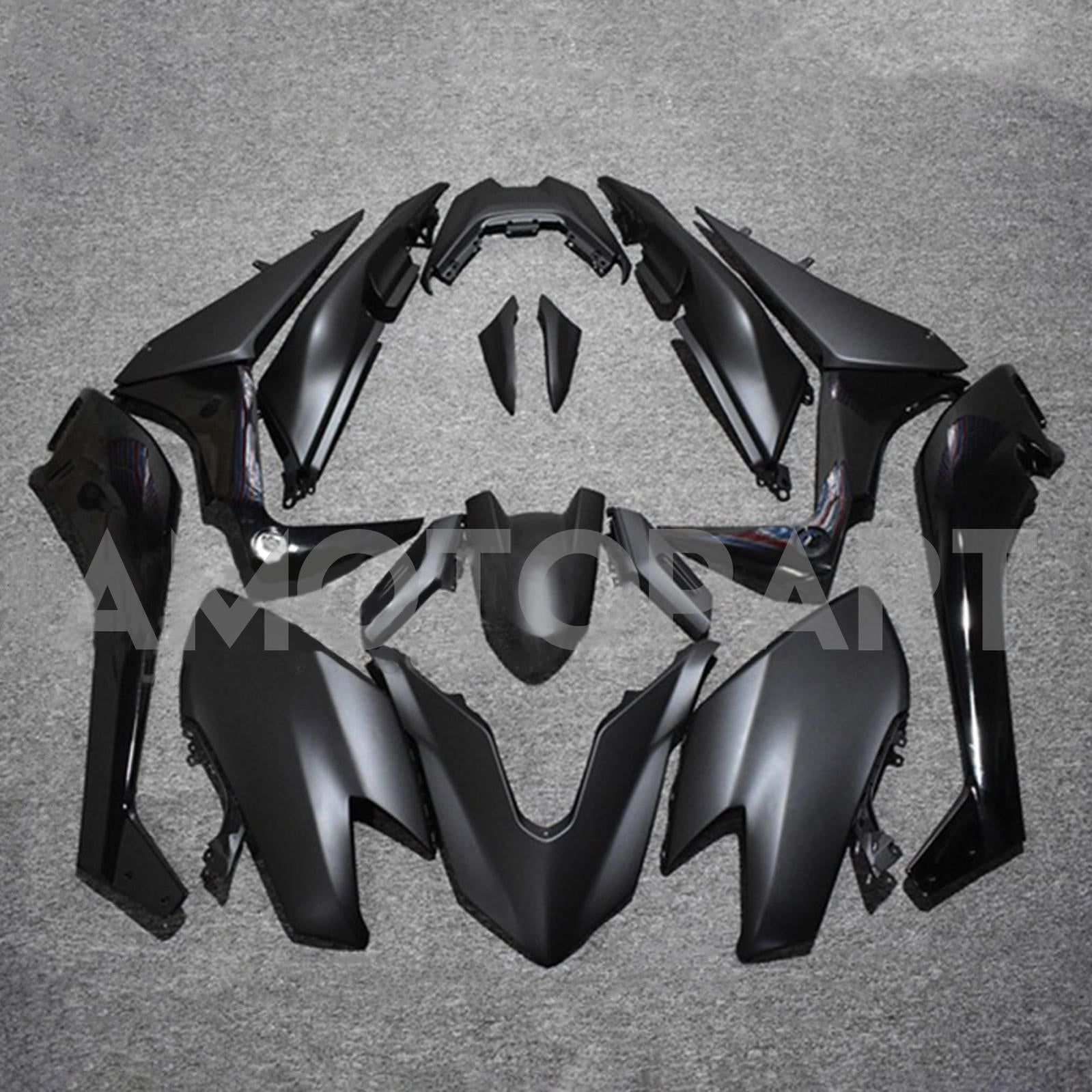 Amotopart 2017-2018 Yamaha T-Max TMAX530 Fairing Black Kit