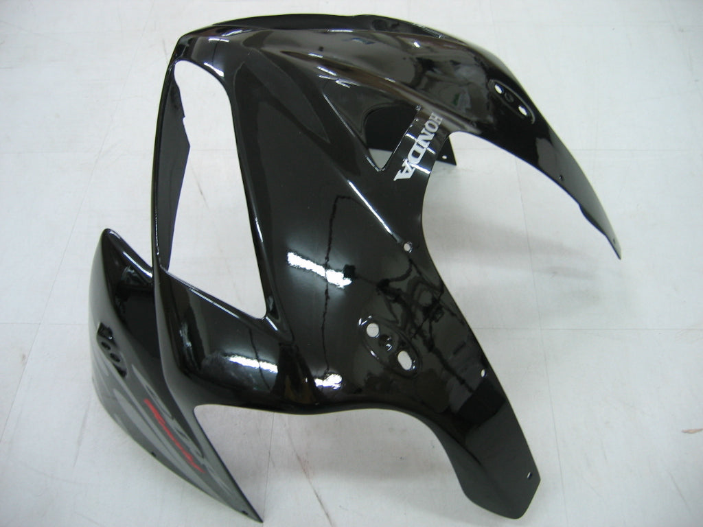 Amotopart 2005-2006 ホンダ CBR600RR ブラック&ホワイト スタイル フェアリングキット