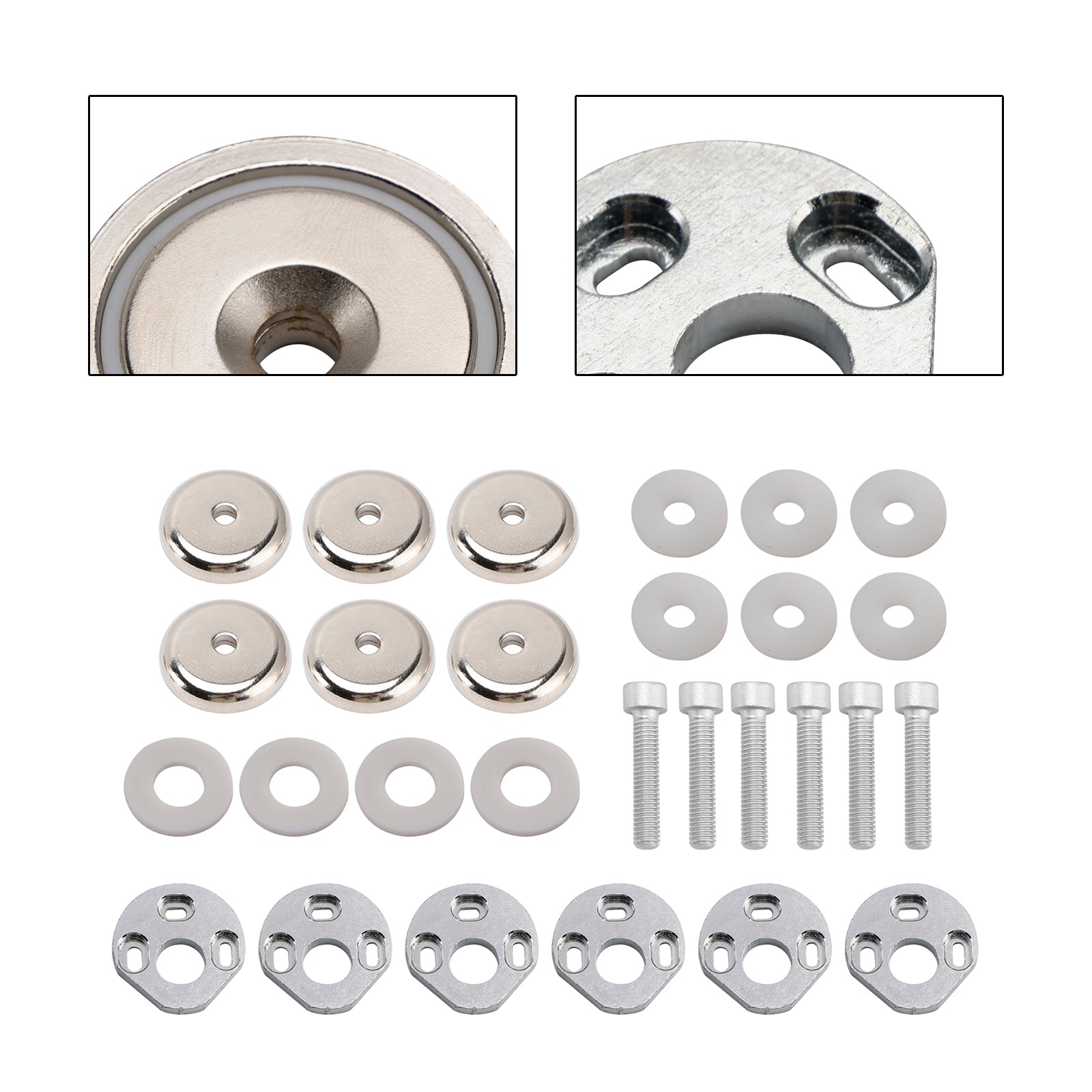 11-17 Can-Am Spyder Rt Rt-L Rt-S Magnetic Side View Mirror Mounts Set