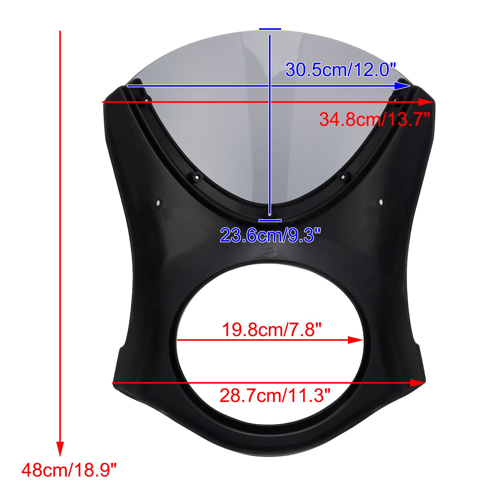 24-25 Kawasaki Eliminator 500 Headlight Windscreen Fairing Windshield
