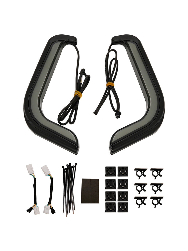 2006-2013 Black FLHTCU Electra Glide Tracer Lower Accent Lights 2956