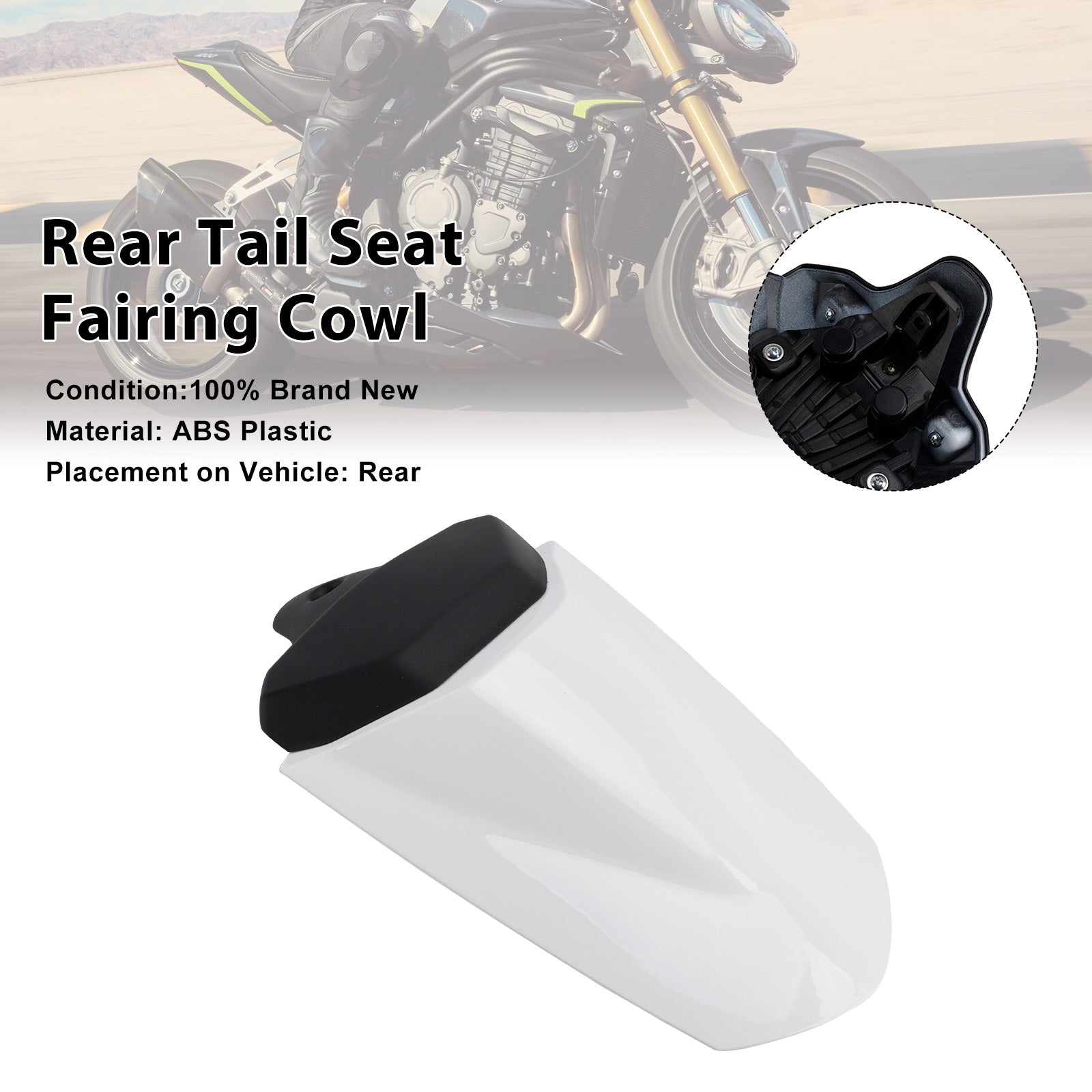 2025-2026 Speed Triple 1200 RS Rear Tail Seat Fairing Cowl Cover