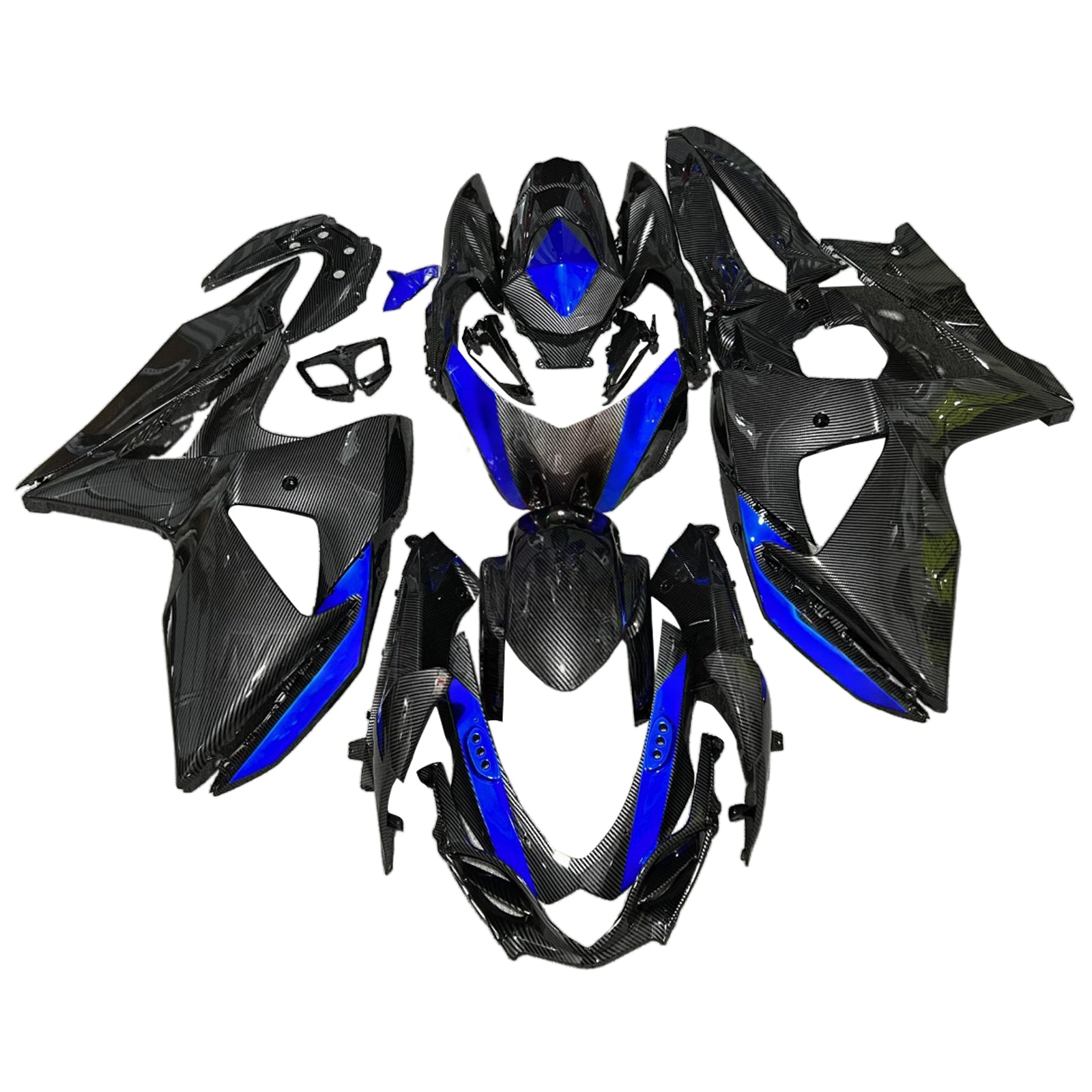 Amotopart 2009-2016 Suzuki GSXR1000 Kohlefaser-Musterverkleidungskit