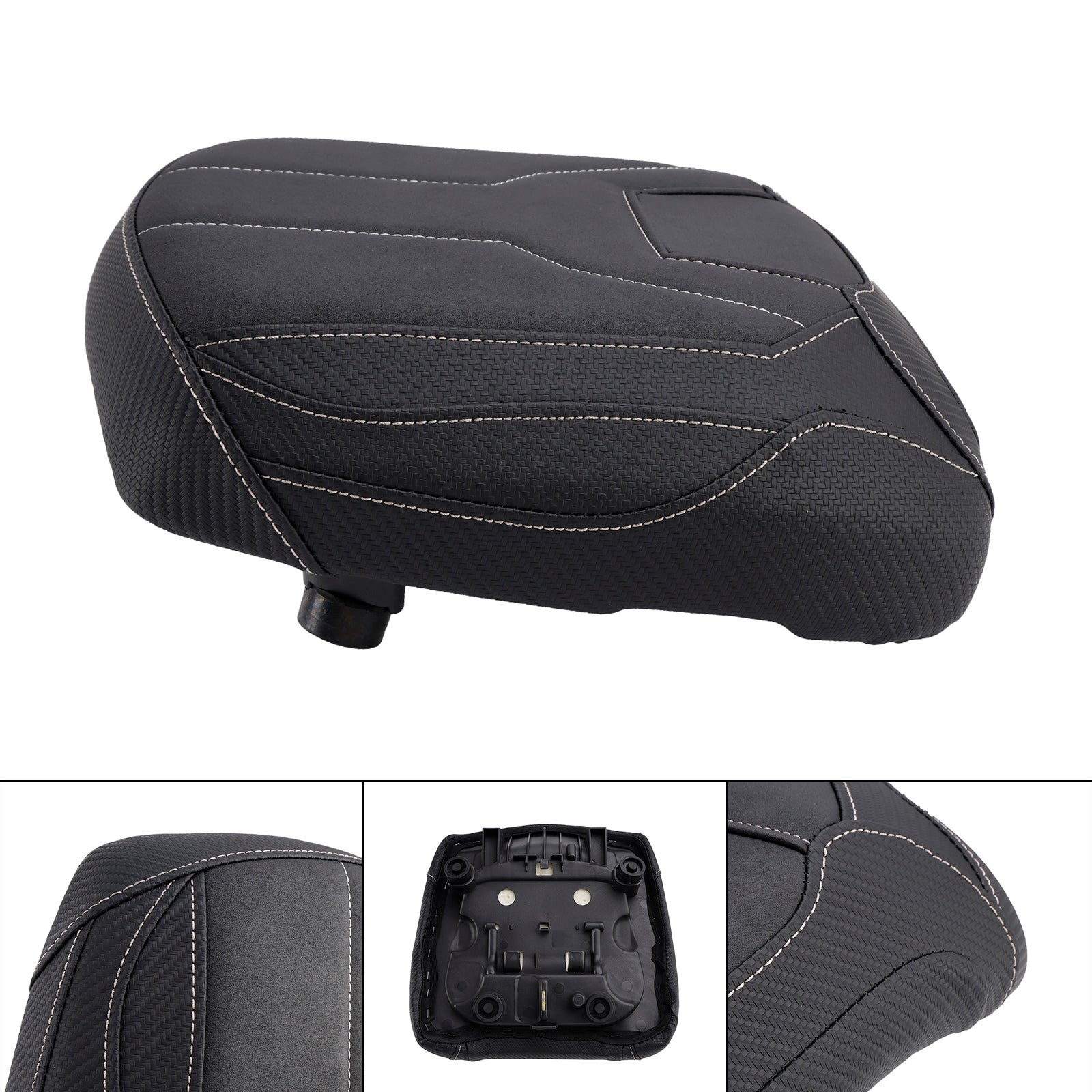 Yamaha Tracer 9 GT 21-23 hinterer Beifahrersitzkissen pucken flach schwarz