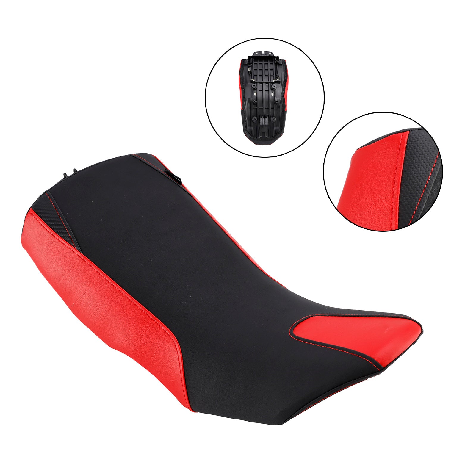 2019-2024 Yamaha Tenere 700 Front Raider Seat Driver Cushion Pu Blue Black