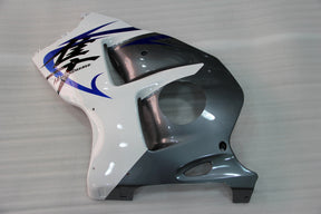 Amotopart 2008-2020 Suzuki Hayabusa GSX1300R White&Grey Fairing Kit