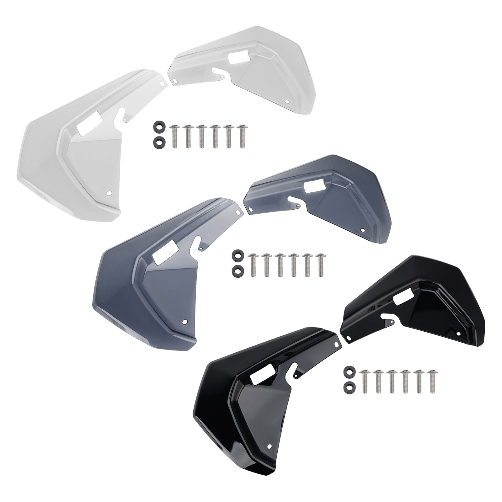 2025-2026 BMW R1300GS ADV Windshield Plate Side Panels