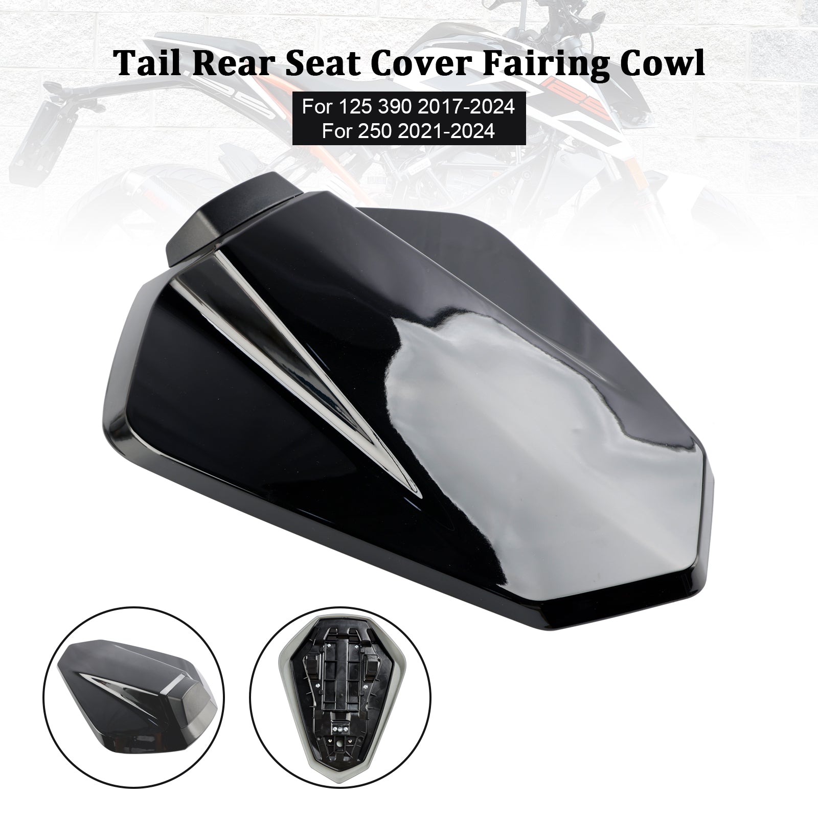 17-24 KTM 125 250 390 Tail Rear Seat Cover Fairing Cowl