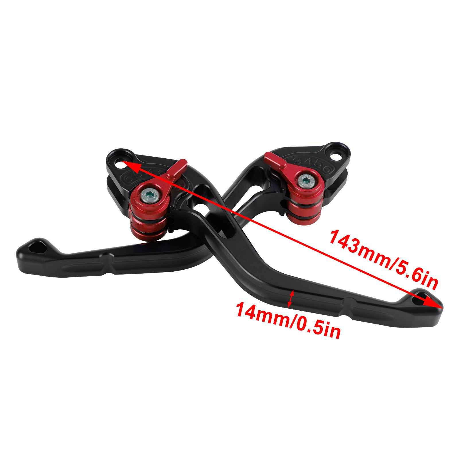 2017-2018 Red BMW G310R G310GS NEW Short Clutch Brake Lever